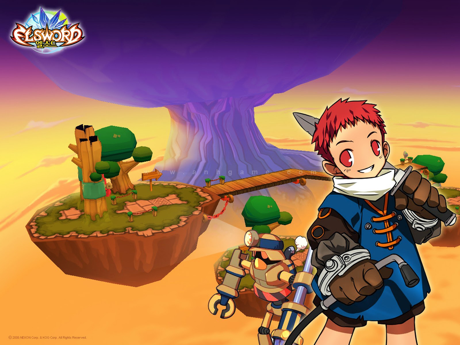 Loạt hình nền đẹp ngất ngây của Elsword Hàn Quốc - Ảnh 22