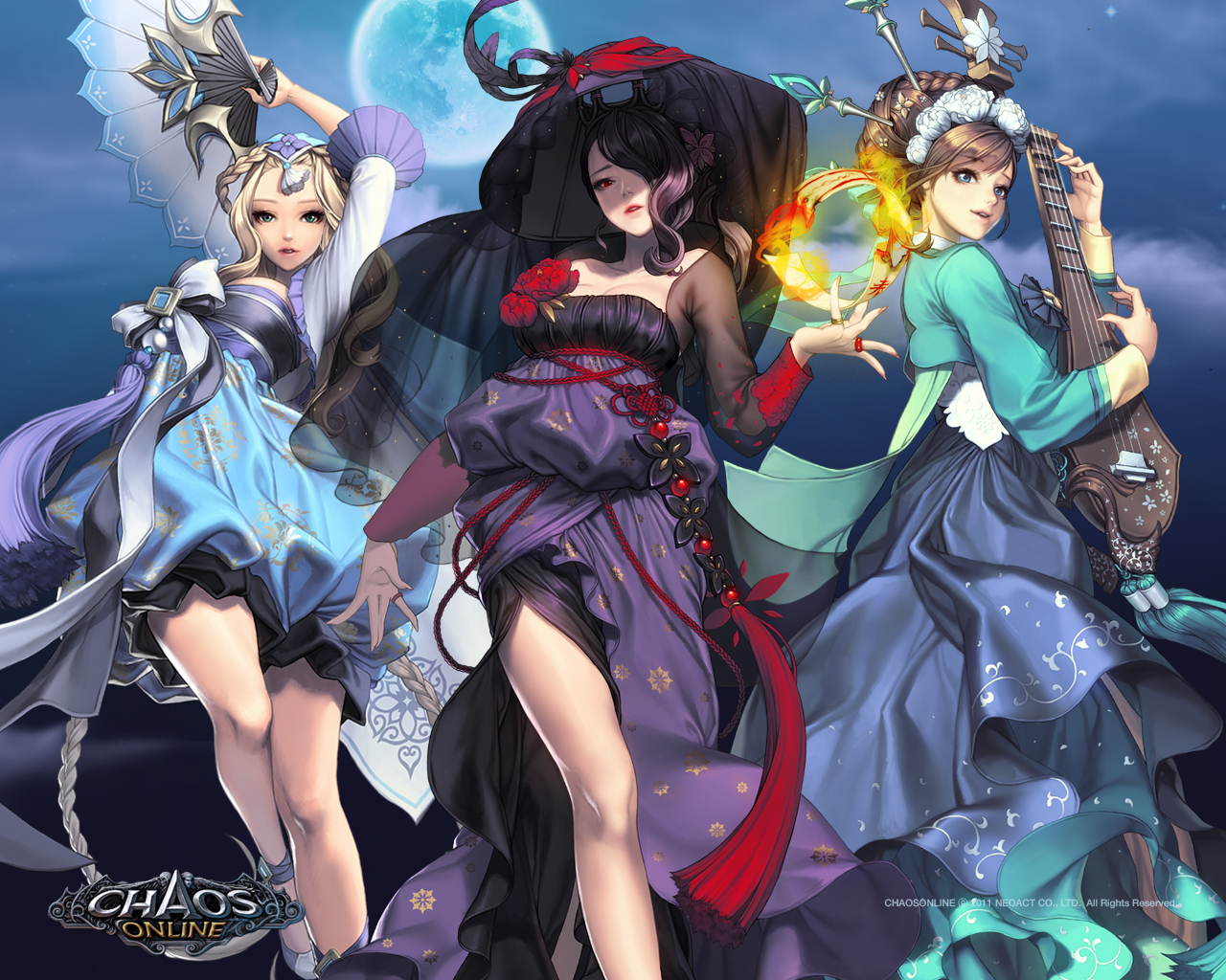 Chảy máu mũi với hình nền gợi cảm của Chaos Online - Ảnh 27