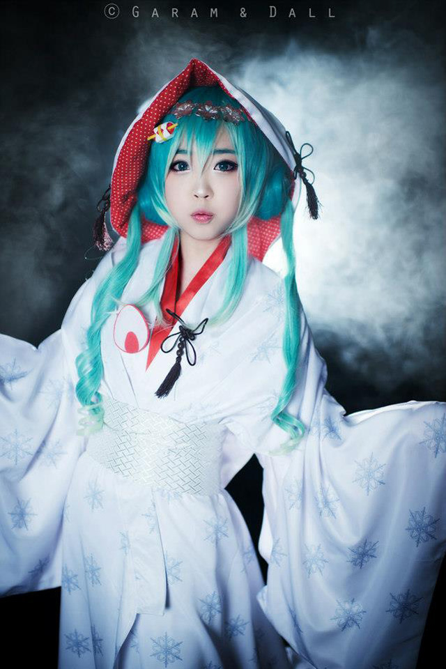 Tomia biến hóa thành Yuki Miku dễ thương và đáng yêu - Ảnh 12