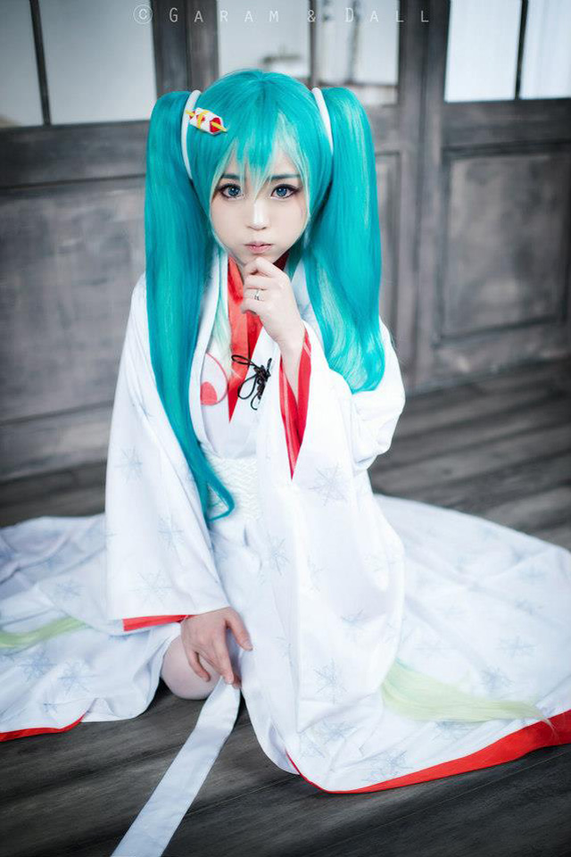 Tomia biến hóa thành Yuki Miku dễ thương và đáng yêu - Ảnh 5