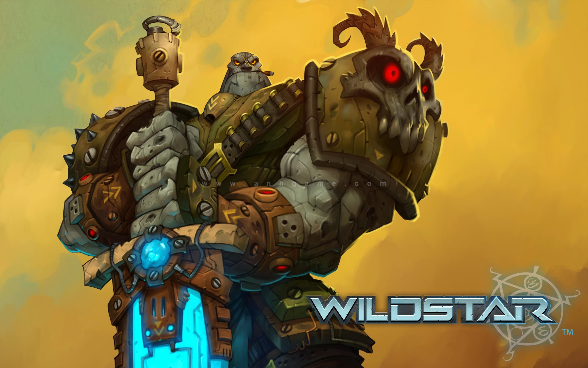 Loạt hình nền đẹp mắt của MMORPG Wild Star - Ảnh 3