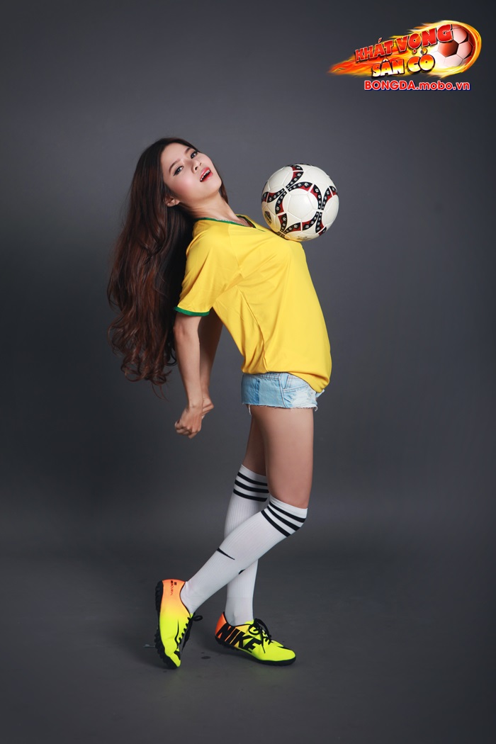 Ngắm dàn hot girl cực hot của Khát Vọng Sân Cỏ - Ảnh 8