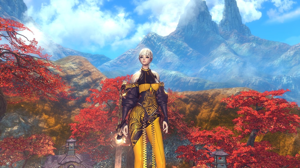 Nữ hiệp Blade & Soul khoe sắc cùng rừng phong - Ảnh 8