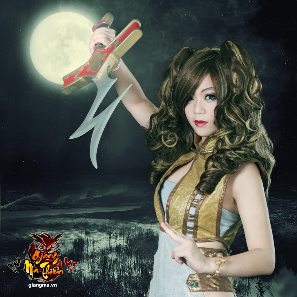 Giáng Ma Thiên khoe ảnh cosplay trước giờ ra mắt - Ảnh 14