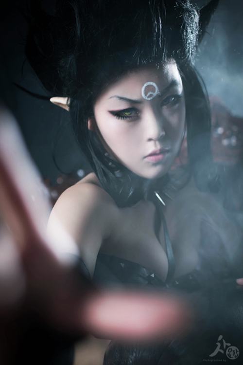 Ngắm cosplay Evelynn Bóng Đêm cực quyến rũ - Ảnh 1