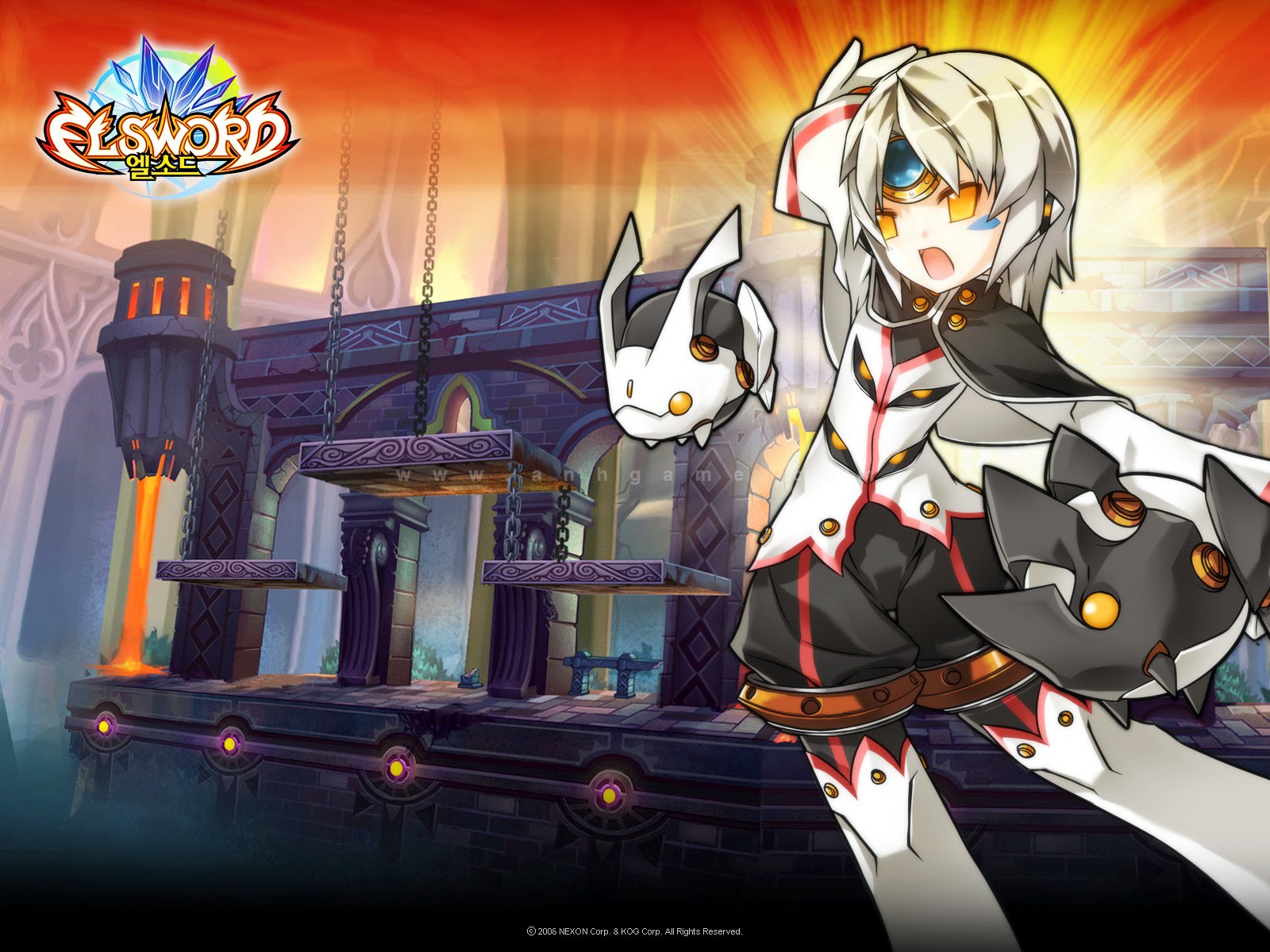Loạt hình nền đẹp ngất ngây của Elsword Hàn Quốc - Ảnh 23