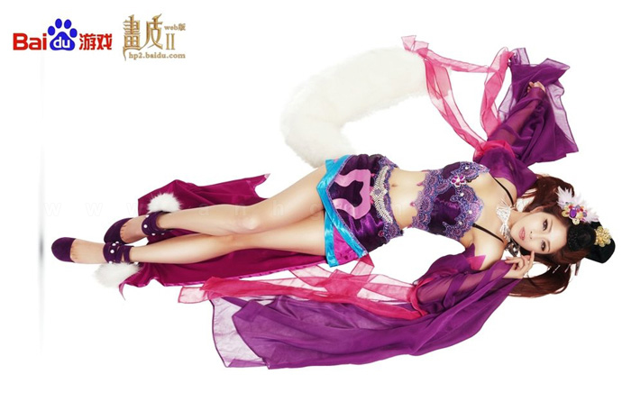 Cosplay khoe da thịt của webgame Họa Bì 2 - Ảnh 8