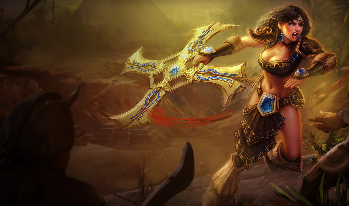 Tổng hợp hình ảnh về Sivir trong Liên Minh Huyền Thoại - Ảnh 5