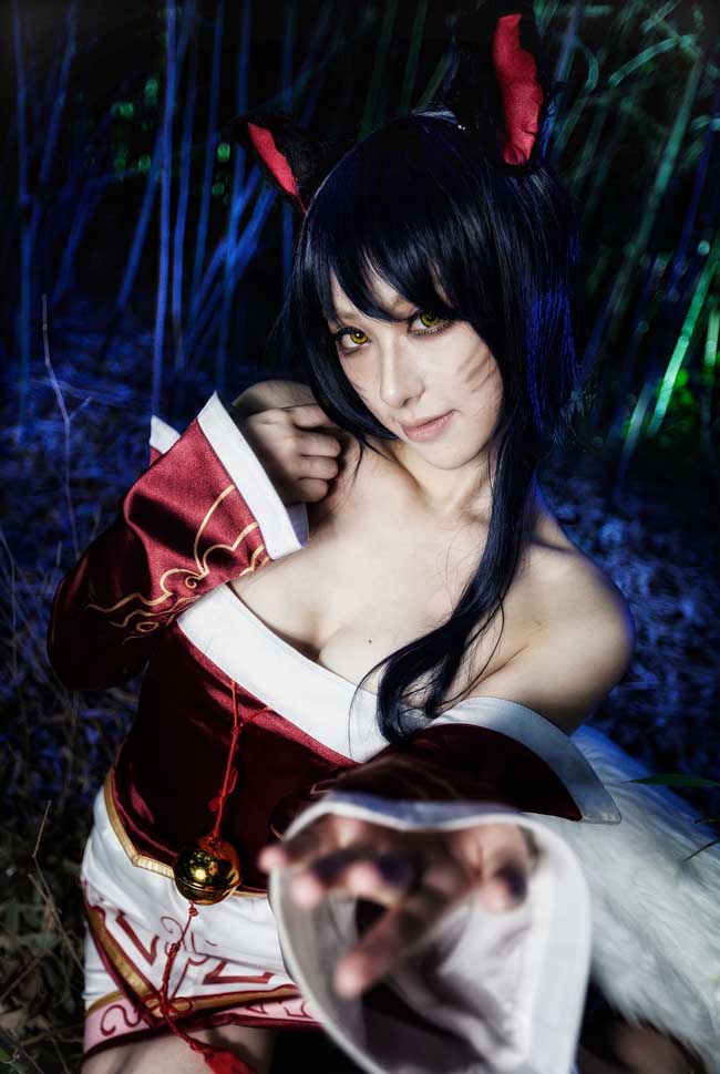 Cosplay Ahri cực quyến rũ và ma mị - Ảnh 6