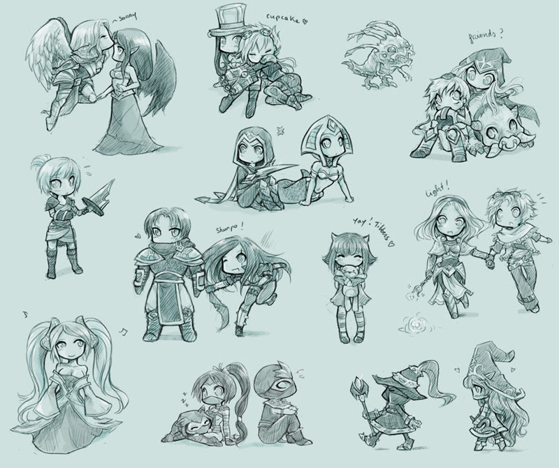 Ngắm các tướng Liên Minh Huyền Thoại qua nét vẽ chibi - Ảnh 1