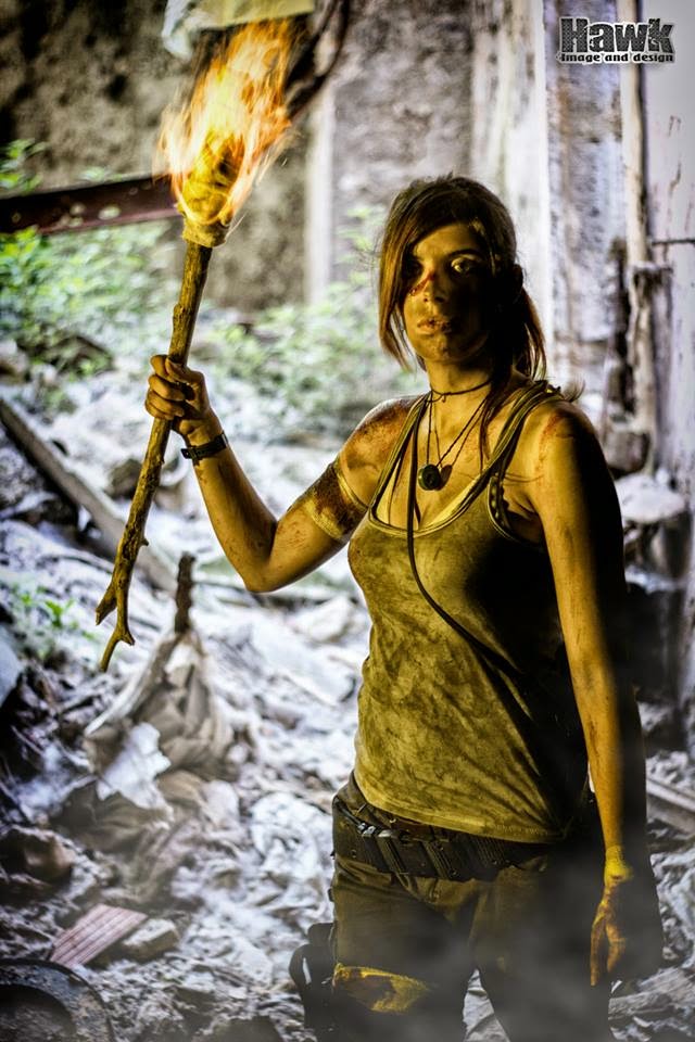Cosplay Lara Croft "chất lừ" của Larxenne - Ảnh 9
