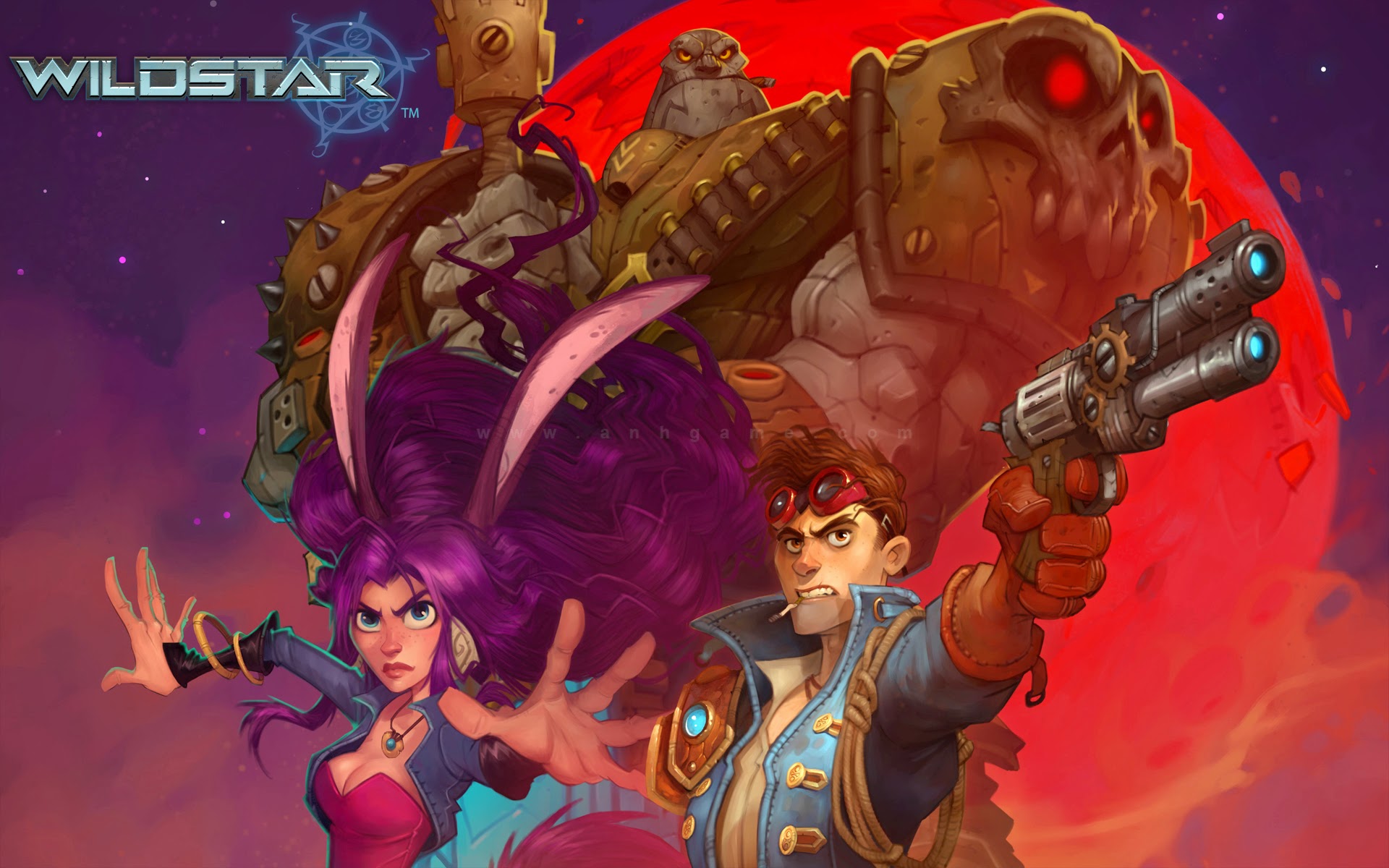 Loạt hình nền đẹp mắt của MMORPG Wild Star - Ảnh 2