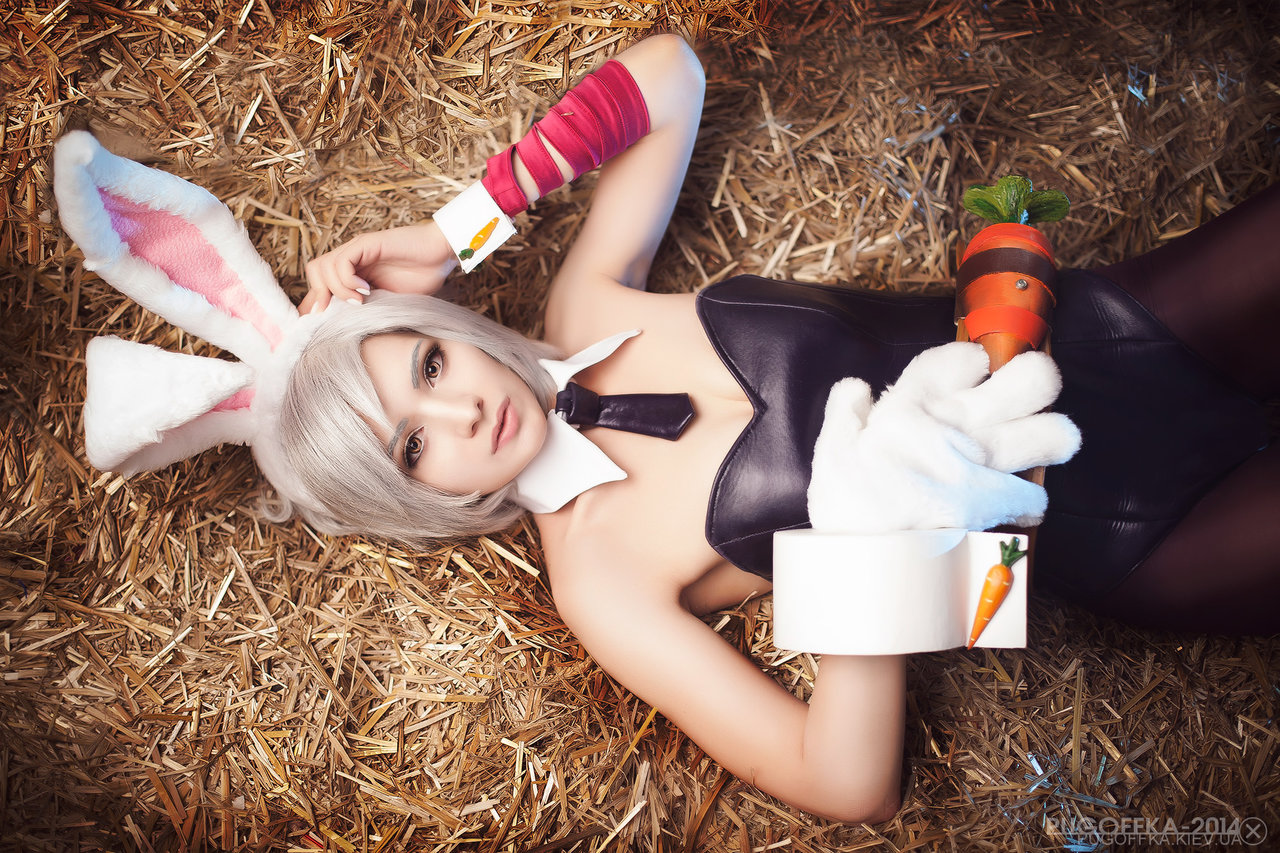 Cosplay Riven Thỏ Ngọc cực ấn tượng - Ảnh 1