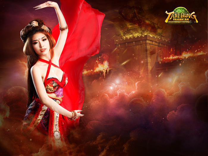 Khổng Tú Quỳnh trong cosplay Thất Hùng Tranh Bá - Ảnh 2