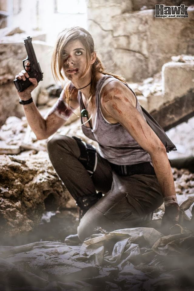 Cosplay Lara Croft "chất lừ" của Larxenne - Ảnh 8