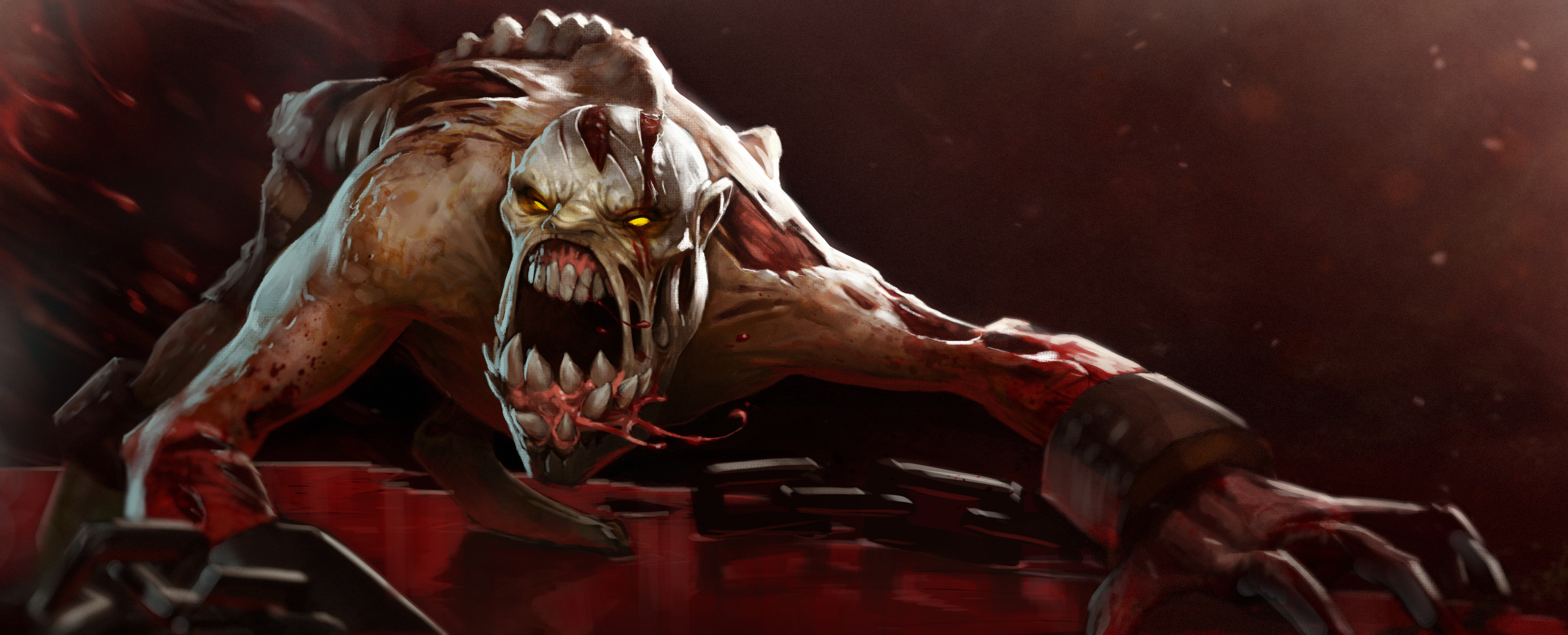 Loạt ảnh nguyên họa của các hero trong DotA 2 - Ảnh 6