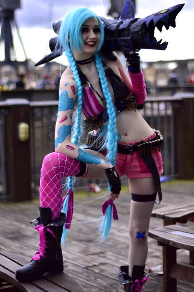 Kyahri nhí nhảnh và đáng yêu với cosplay Jinx - Ảnh 16