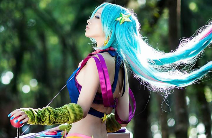 Cosplay Sona Giả Lập siêu gợi cảm và quyến rũ - Ảnh 1