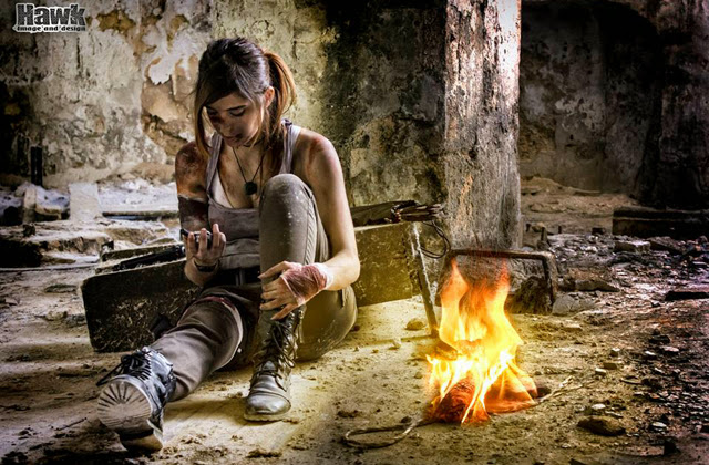 Cosplay Lara Croft "chất lừ" của Larxenne - Ảnh 15