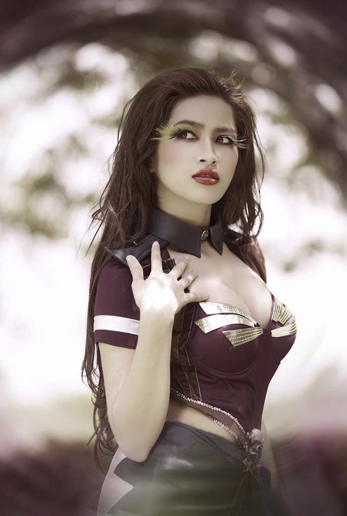 Lý Mẫn Nhi quyến rũ trong cosplay Thần Ma Đại Lục - Ảnh 6