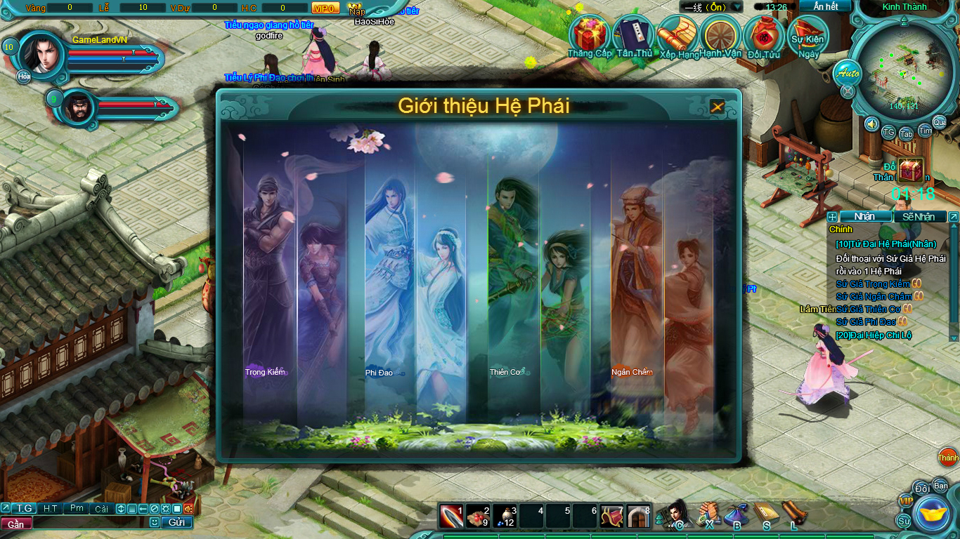 Hình ảnh thử nghiệm webgame Tiểu Lý Phi Đao - Ảnh 5