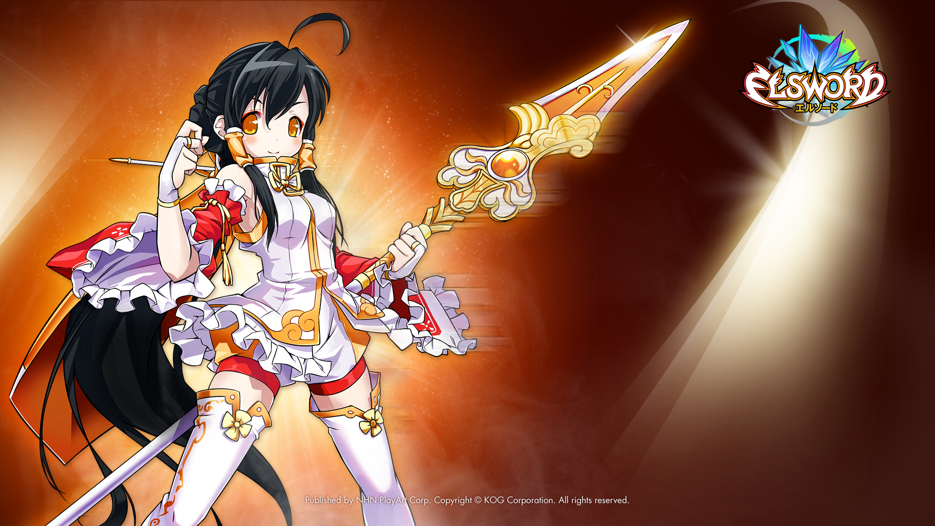 Loạt hình nền cực dễ thương của Elsword Nhật Bản - Ảnh 39