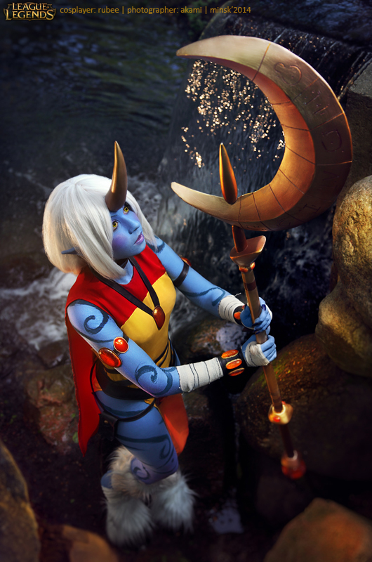 Rubee cực dễ thương với cosplay Soraka - Ảnh 5