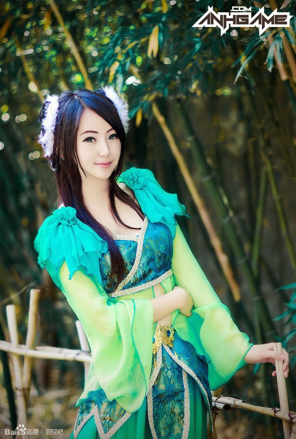 Nàng Bích Dao thơ thẩn trong rừng trúc - Ảnh 2