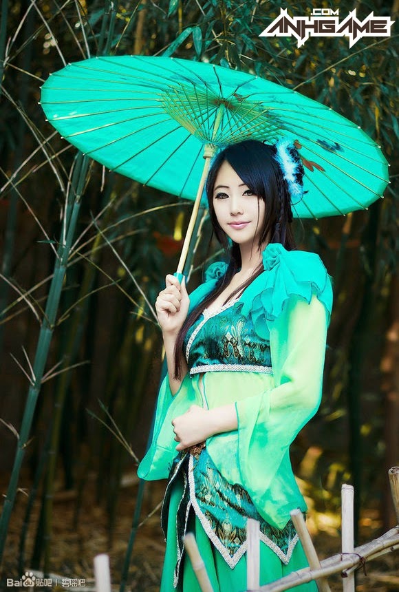 Nàng Bích Dao thơ thẩn trong rừng trúc - Ảnh 6