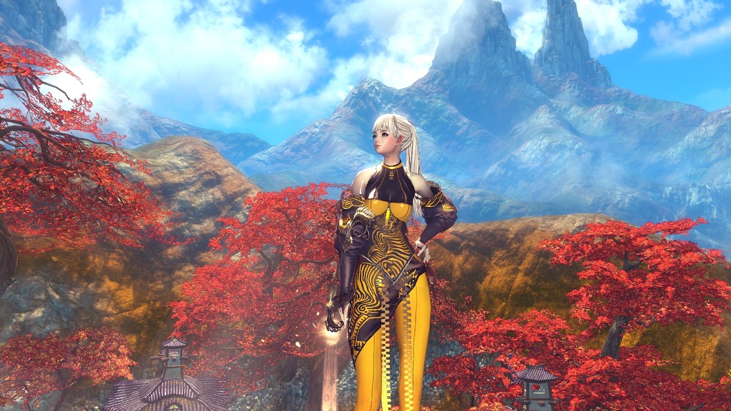 Nữ hiệp Blade & Soul khoe sắc cùng rừng phong - Ảnh 9