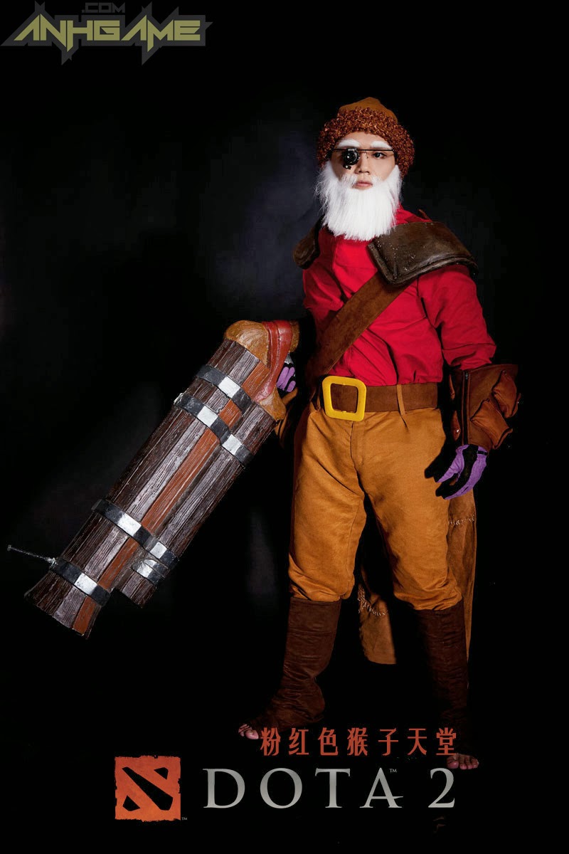 Cosplay Dota 2 ấn tượng về "xạ thủ" Kardel Sharpeye - Ảnh 2