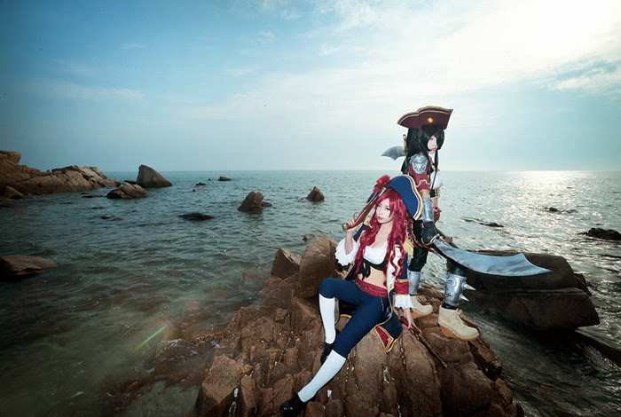 Miyuko gợi cảm với cosplay Katarina - Ảnh 2