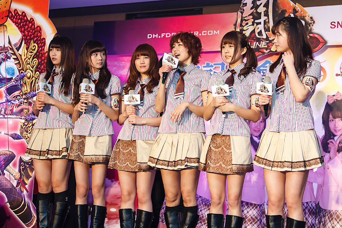 SNH48 xinh tươi trong lễ ra mắt Đấu Hồn Online - Ảnh 5