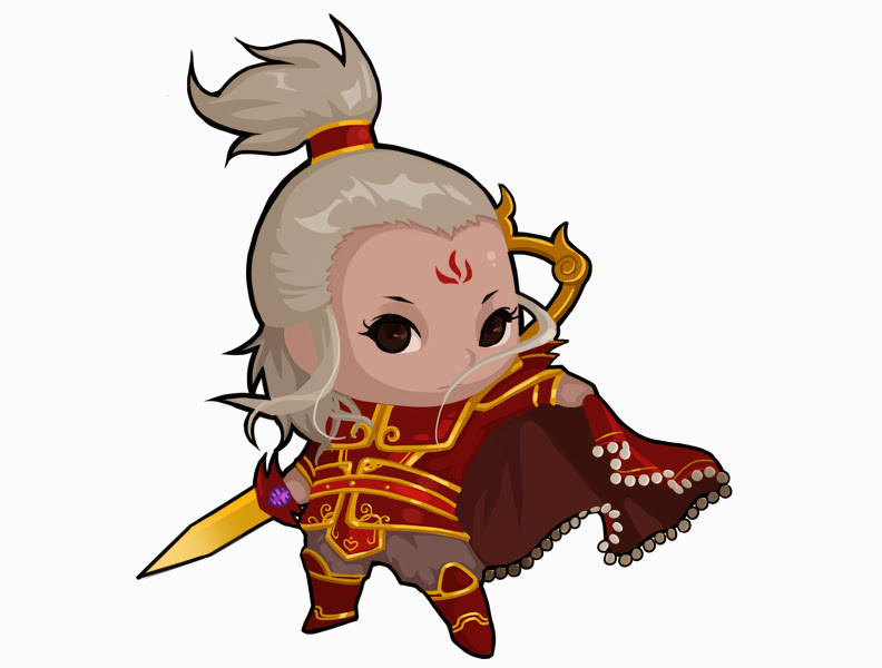 Loạt hình chibi dễ thương của các võ tướng Củ Hành - Ảnh 13