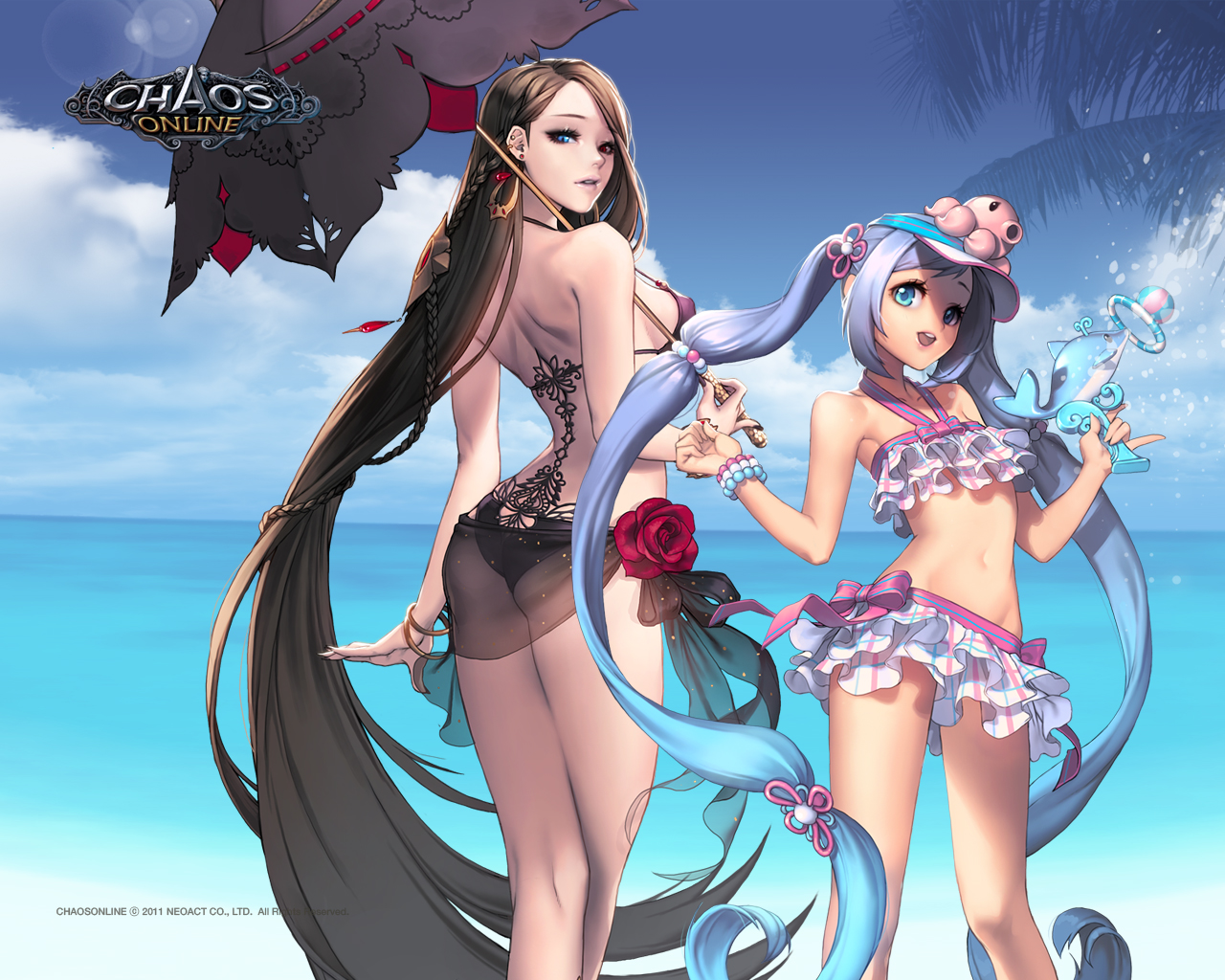 Chảy máu mũi với hình nền gợi cảm của Chaos Online - Ảnh 20