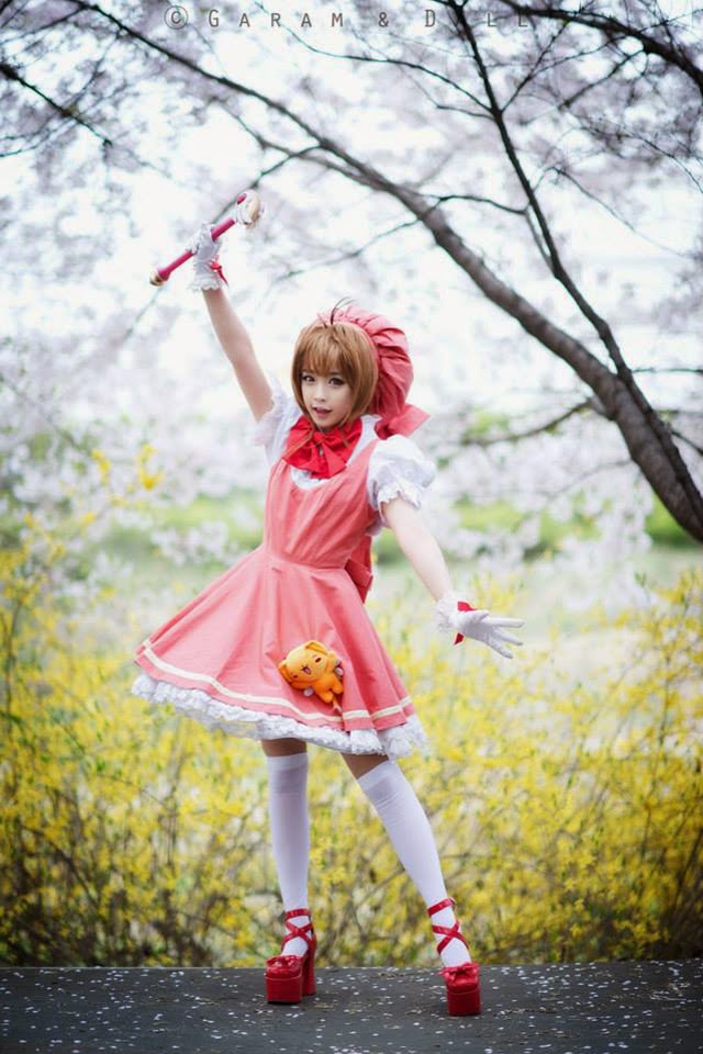 Tomia cực dễ thương với cosplay Sakura - Ảnh 4