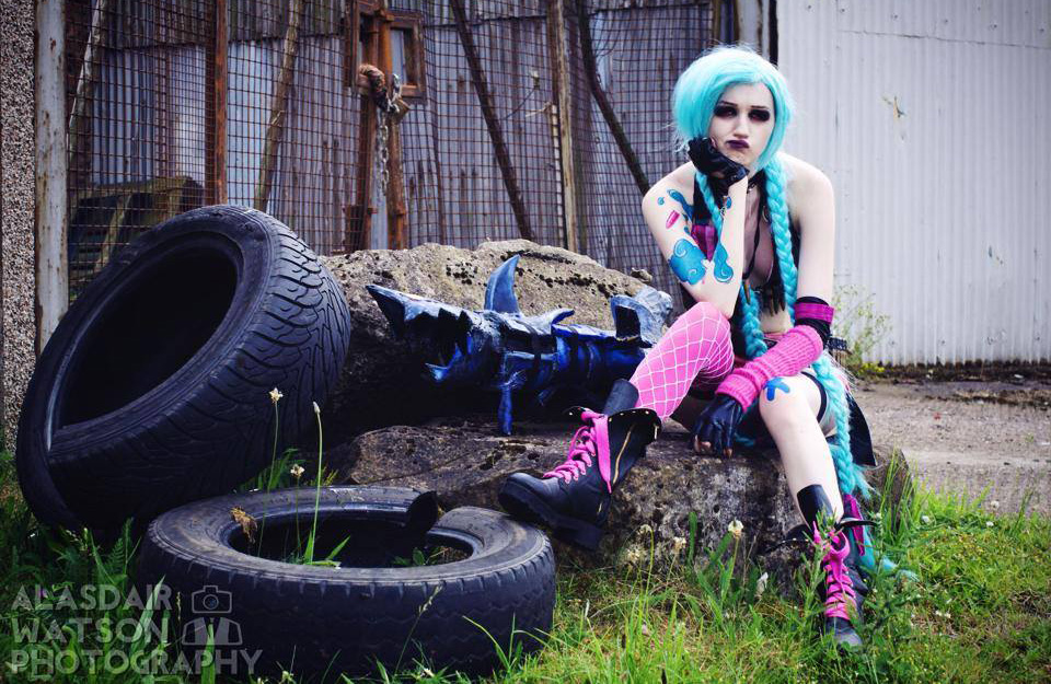 Kyahri nhí nhảnh và đáng yêu với cosplay Jinx - Ảnh 21