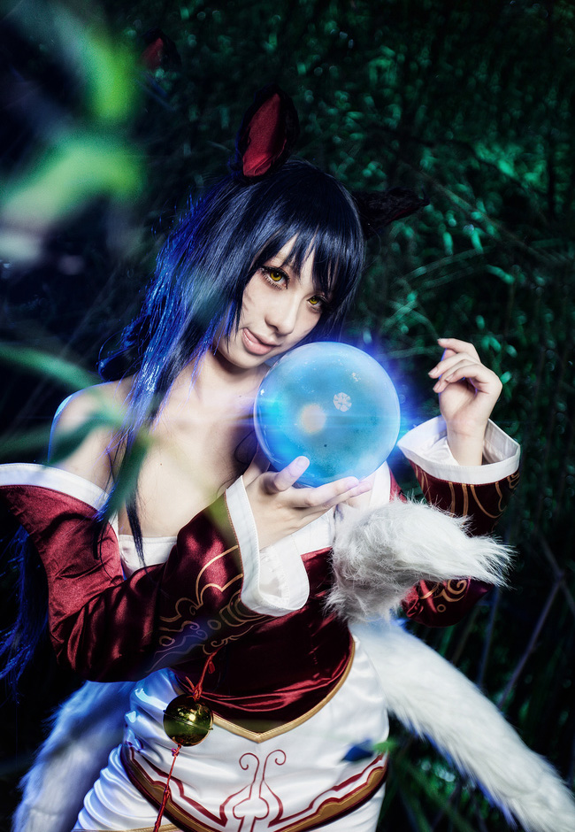 Cosplay Ahri cực quyến rũ và ma mị - Ảnh 4
