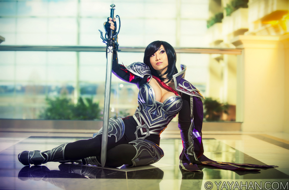 Ngắm cosplay Fiora Quạ Đêm cực chất của Yaya Han - Ảnh 4