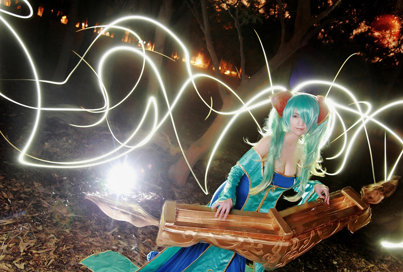 Ngắm cosplay Sona cực dễ thương của Sayaka - Ảnh 4
