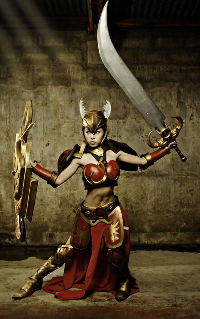 Ailkeene về bộ cosplay trên cả tuyệt vời về Leona - Ảnh 6