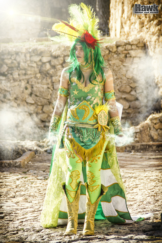 Cosplay Rydia cực ấn tượng của Larxenne - Ảnh 3