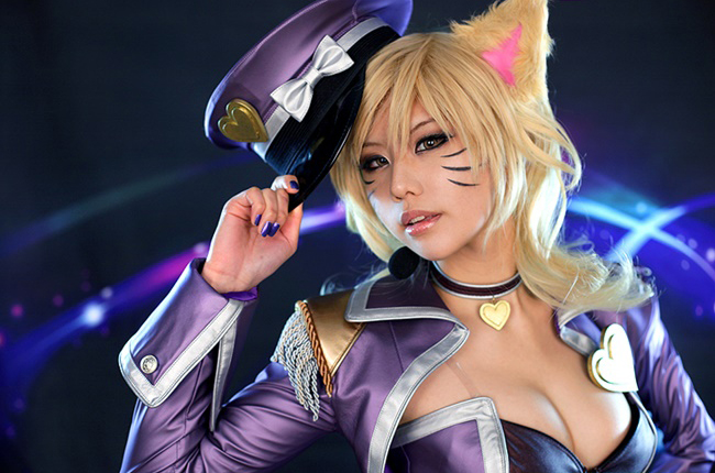 Bộ ảnh cosplay Ahri cực hấp dẫn của Spiral Cats - Ảnh 11