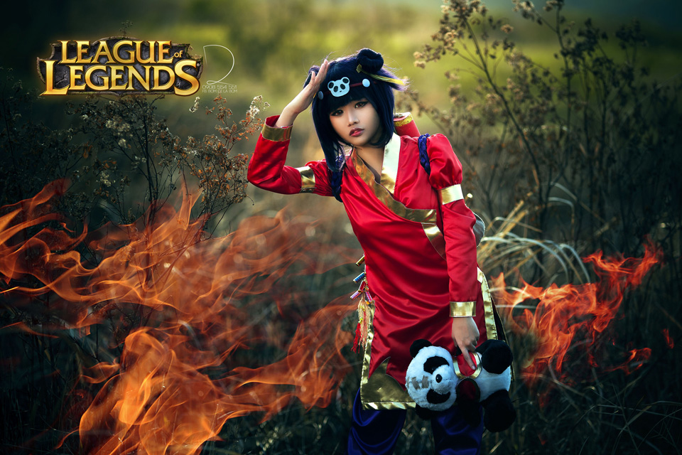 Vy Khanh dễ thương với cosplay Annie - Ảnh 104
