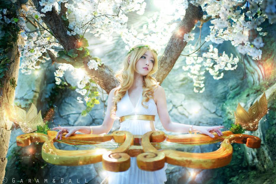 Tomia quyến rũ với cosplay Sona Tiên Nữ - Ảnh 77