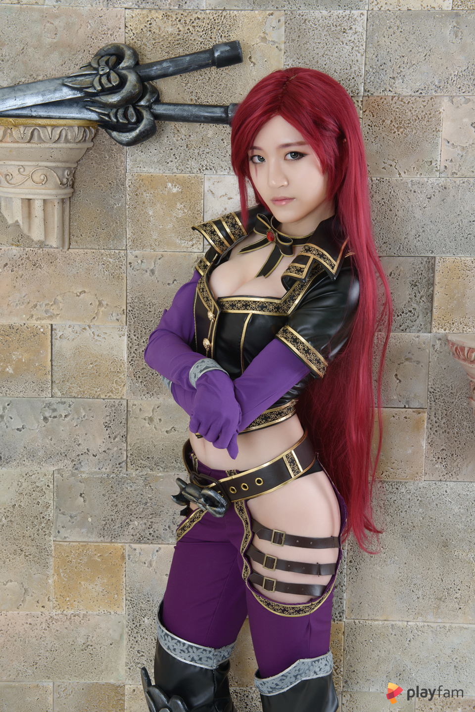 Ngắm cosplay Katarina Chỉ Huy siêu quyến rũ - Ảnh 62