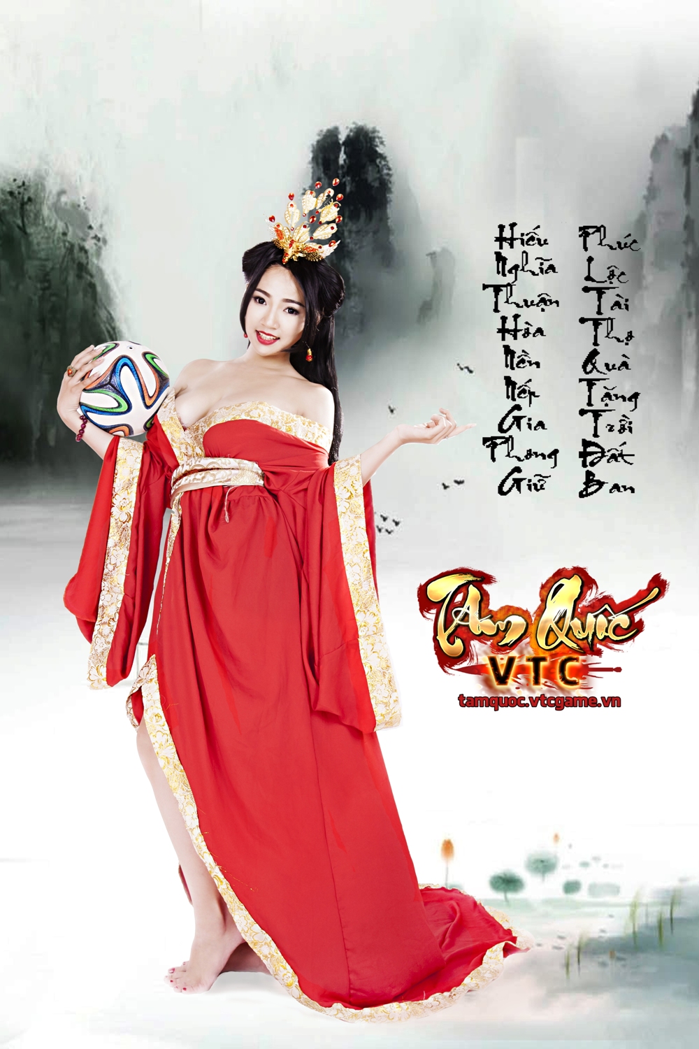 Điêu Thuyền nghịch bóng đón World Cup 2014 - Ảnh 75