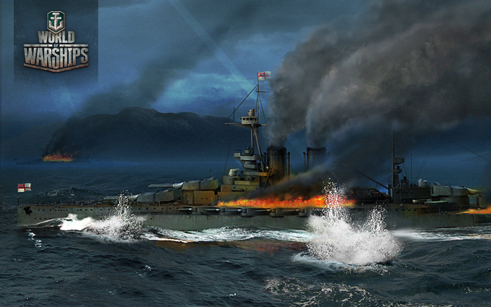 Thủy chiến khốc liệt trong World of Warships - Ảnh 1