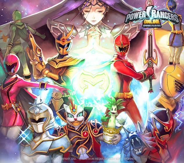 Soi hình nguyên họa của Power Rangers Online - Ảnh 24