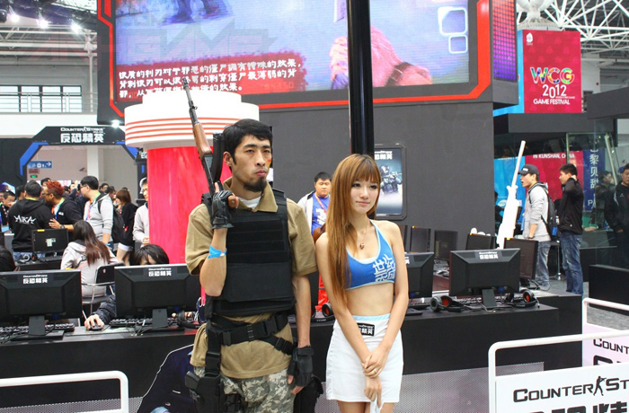 Những bóng hồng xinh đẹp tại WCG 2012 - Ảnh 167